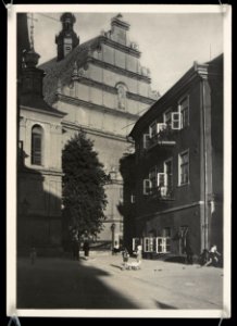 Lublin, kosciol oo. dominikanow, fasada frontowa 1939 (67703549)