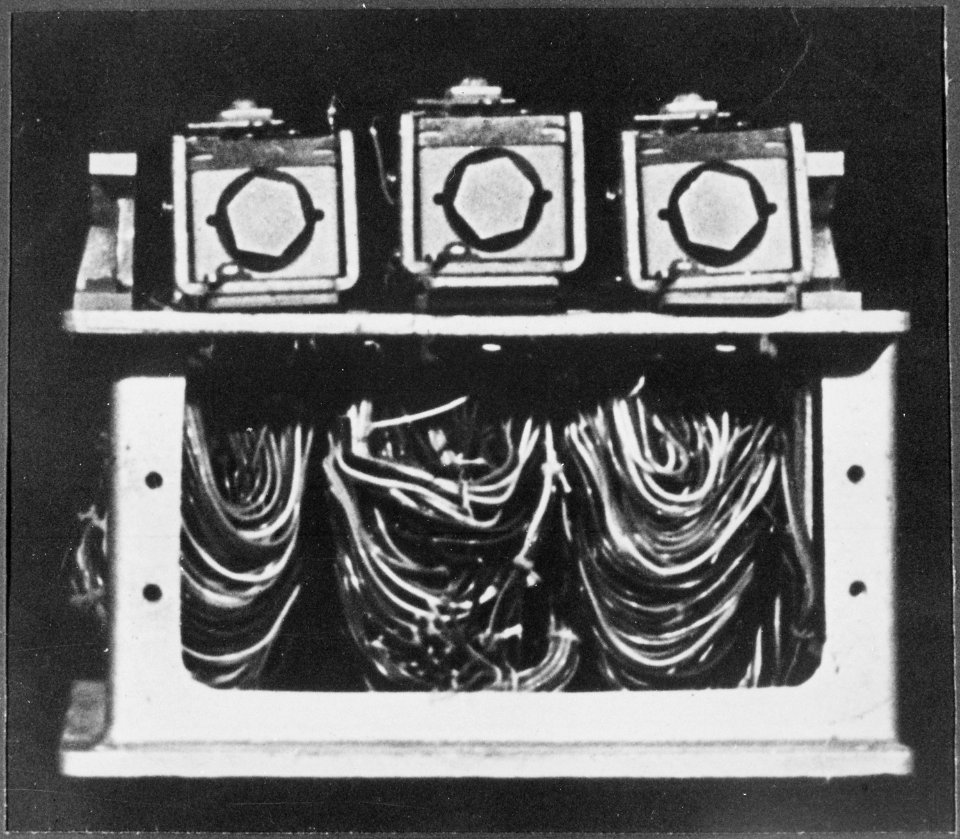 Machine for deciphering Japanese Purple diplomatic code - NARA - 518142