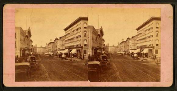 Main Street from (a different angle), by Baldwin, Schuyler C. (Schuyler Colfax), 1823-1900