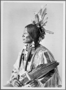Many Horns-Hatona. Tachana, Sioux, 1872 - NARA - 519041