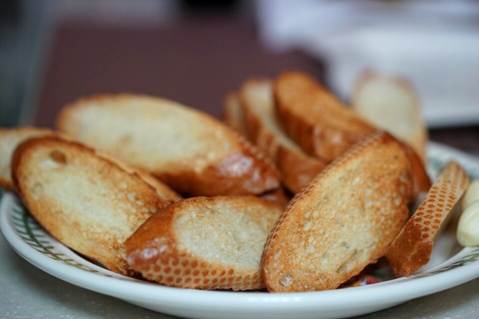 White bread baking bakery