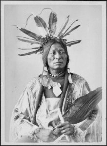 Many Horns-Hatona. Tachana, Sioux, 1872 - NARA - 519040