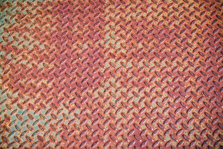 Rusty floor pattern