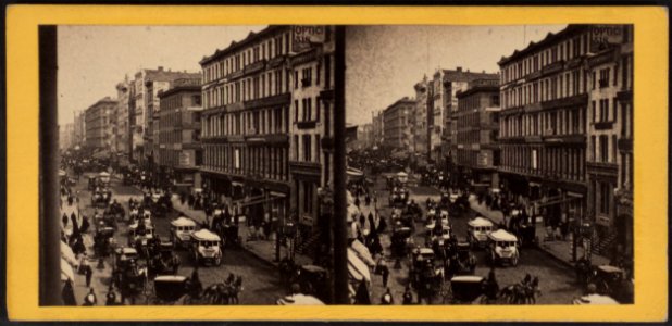 Looking up Broadway from the corner of Broome Street, by E. & H.T. Anthony (Firm) 4