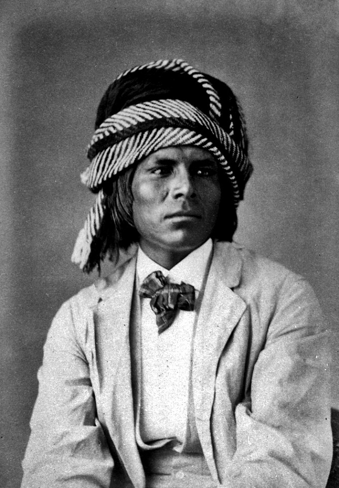 Louis Morago. Pima, 1872 - NARA - 518959