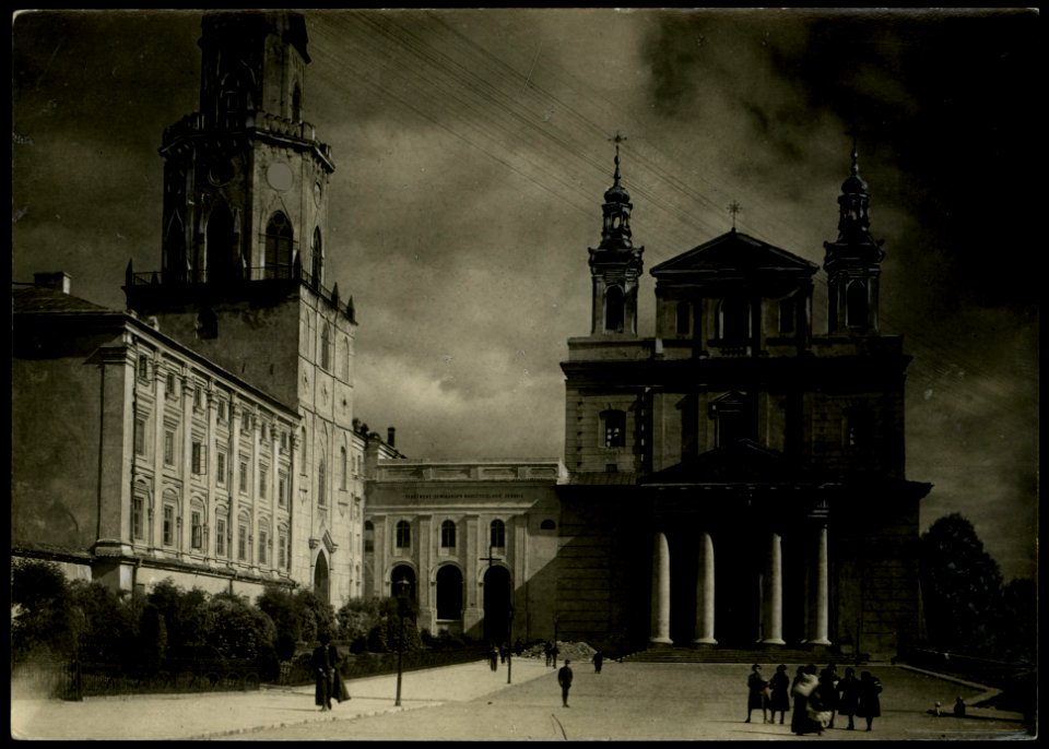 Lublin, Katedra i brama Trynitarska ante 1930 (39493500)