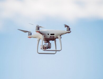 Helicopter photography outdoor