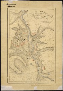 Map of the Battlefield of Wilson's Creek, Mo. Wm. Hoelcke, Captain & Addl. A. de. C., U.S.A., Chief Eng.... - NARA - 305668