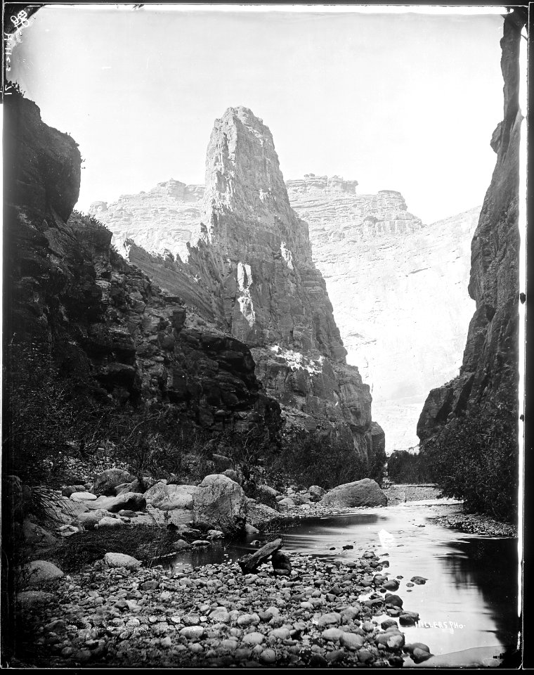 Marble Pinnacle, Kenab Canyon, Grand Canyon of the Colorado River, Old No. Similar to 629 and 606 - NARA - 517743