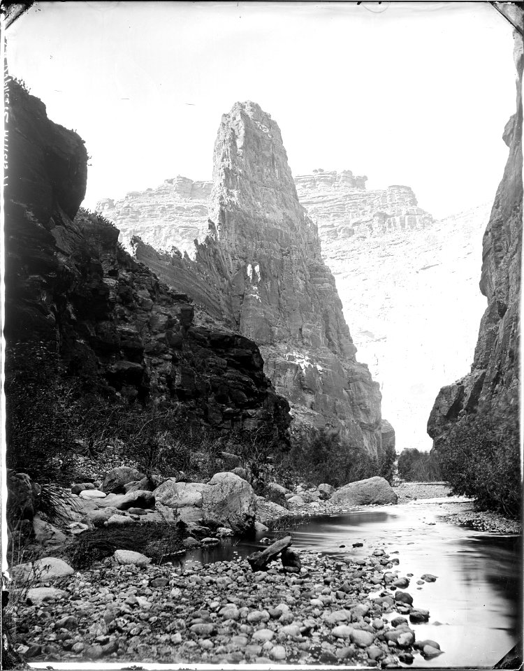 Marble Pinnacle, Kenab Canyon, Grand Canyon of the Colorado River. Old no. similar to 629 and 606 - NARA - 517744