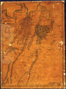 Map of the Battlefield of Chickamauga, A. Hager (or Huger) Draft. - NARA - 305647 photo
