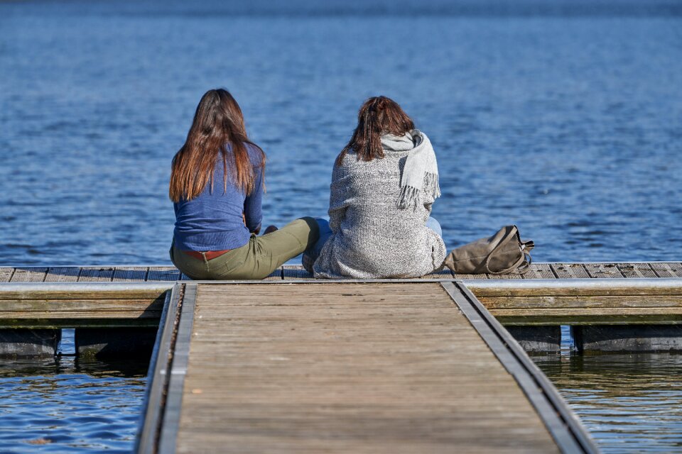 Girl friendship affection