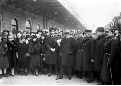 Marszałek Józef Piłsudski w Genewie (22-348-1)