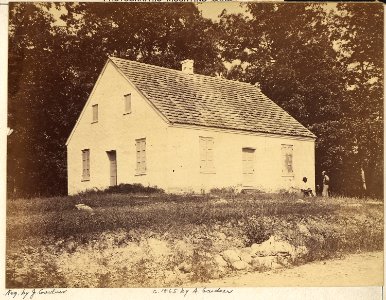 Maryland, Antietam Battlefield, Dunker Church - NARA - 533295
