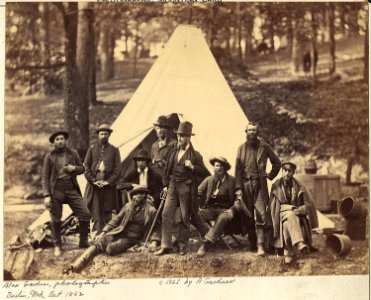 Maryland, Berlin, Scouts and Guides to the army of the Potomac. - NARA - 533302 photo