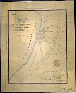 Map of the Picket Line around Vicksburg, Miss - NARA - 305774