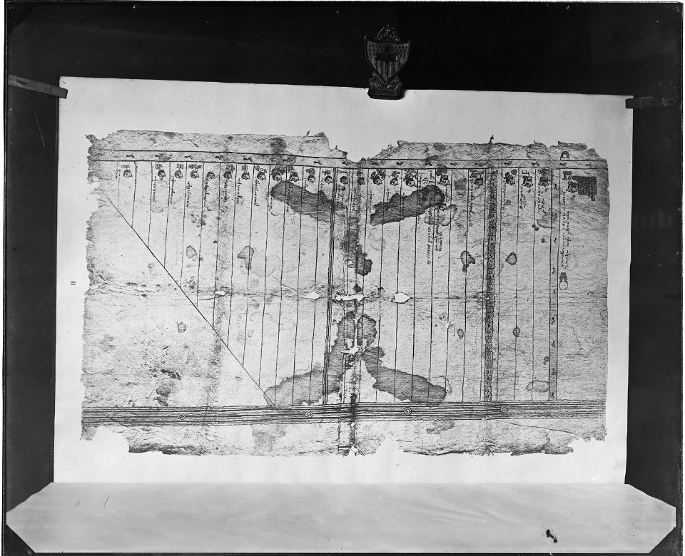 Mexican painting, Humboldt fragment II - NARA - 523582