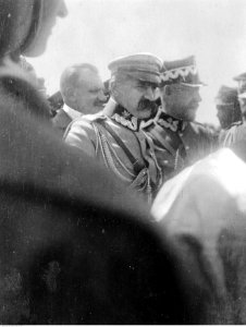 Marszałek Józef Piłsudski na uroczystościach (22-409)