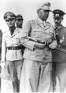 Marszałek Albert Kesselring na inspekcji na Wybrzeżu Liguryjskim (2-2085)