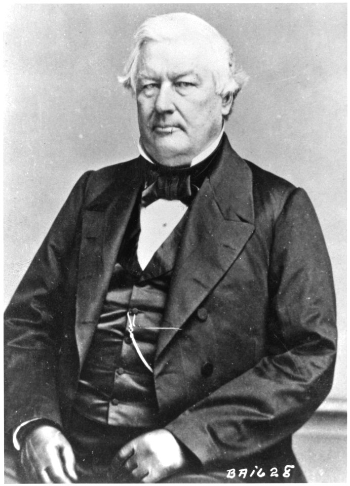 Millard Fillmore. Waist length, seated - NARA - 530497