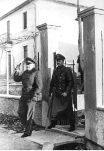 Marszałek polny Albert Kesselring i generał Heinrich Gottfried von Vietinghoff na froncie włoskim (2-2077)