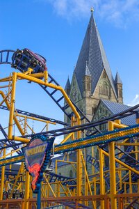 Allerheiligenkirmes dom roller coaster