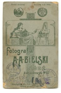 MMŁ, fotografia portret., „A. A. Bielski”, I-4931-REWERS