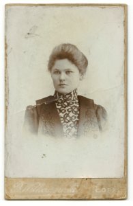 MMŁ, fotografia portret., „B. Wilkoszewski”, I-3414-AWERS
