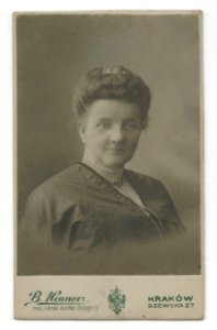 MMŁ, fotografia portret., „B. Henner”, I-392-AWERS