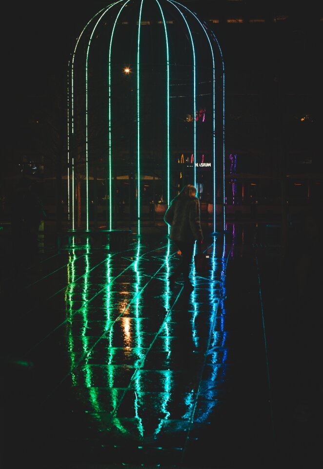 Light reflection people