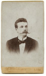 MMŁ, fotografia portret., „B. Wilkoszewski”, I-3669-AWERS