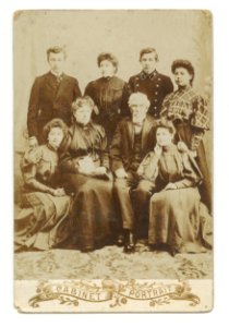 MMŁ, fotografia portret., „Cabinet Portrait” („M. Szmakow”), I-418-AWERS
