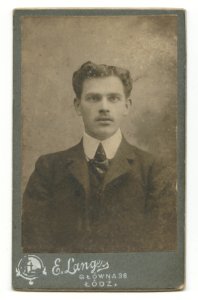 MMŁ, fotografia portret., „E. Langer”, I-3608-AWERS