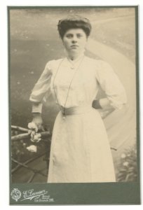 MMŁ, fotografia portret., „E. Langer”, I-4771-AWERS