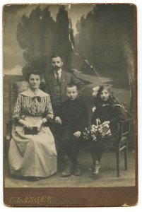 MMŁ, fotografia portret., „E. Langer”, I-3740-AWERS