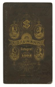 MMŁ, fotografia portret., „E. Stumman”, I-4080-REWERS