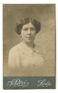 MMŁ, fotografia portret., „H. Petri”, I-2474-AWERS