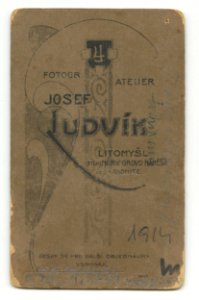 MMŁ, fotografia portret., „Jozef Ludvik”, I-3672-REWERS