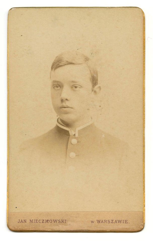 MMŁ, fotografia portret., „Jan Mieczkowski”, I-4927-AWERS