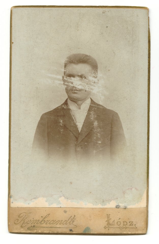 MMŁ, fotografia portret., „Rembrandt, I-2189-AWERS