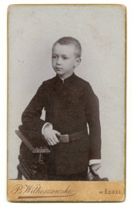 MMŁ, fotografia portret., „B. Wilkoszewski”, I-4790-AWERS