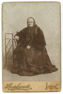 MMŁ, fotografia portret., „Rembrandt, I-2197-AWERS