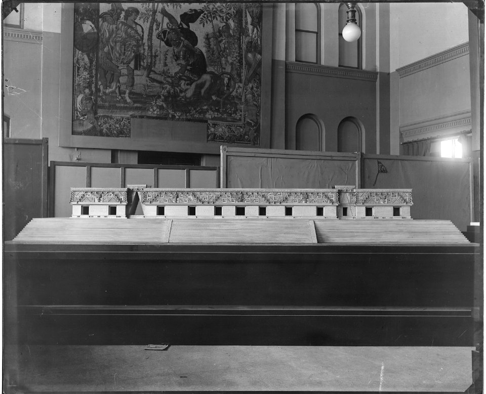 Model of Palace of Mitta, Oaxaca, Mexico - NARA - 523573