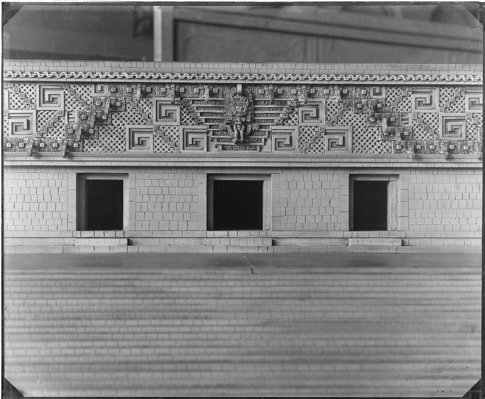 Model of Palace of Mitta, Oaxaca, Mexico - NARA - 523570