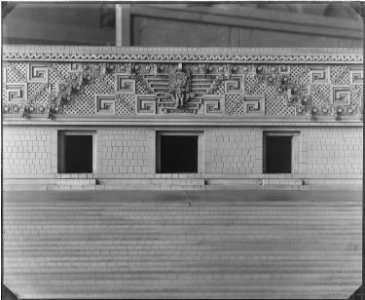 Model of Palace of Mitta, Oaxaca, Mexico - NARA - 523570