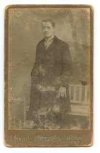 MMŁ, fotografia portret., „Jozef Ludvik”, I-3672-AWERS