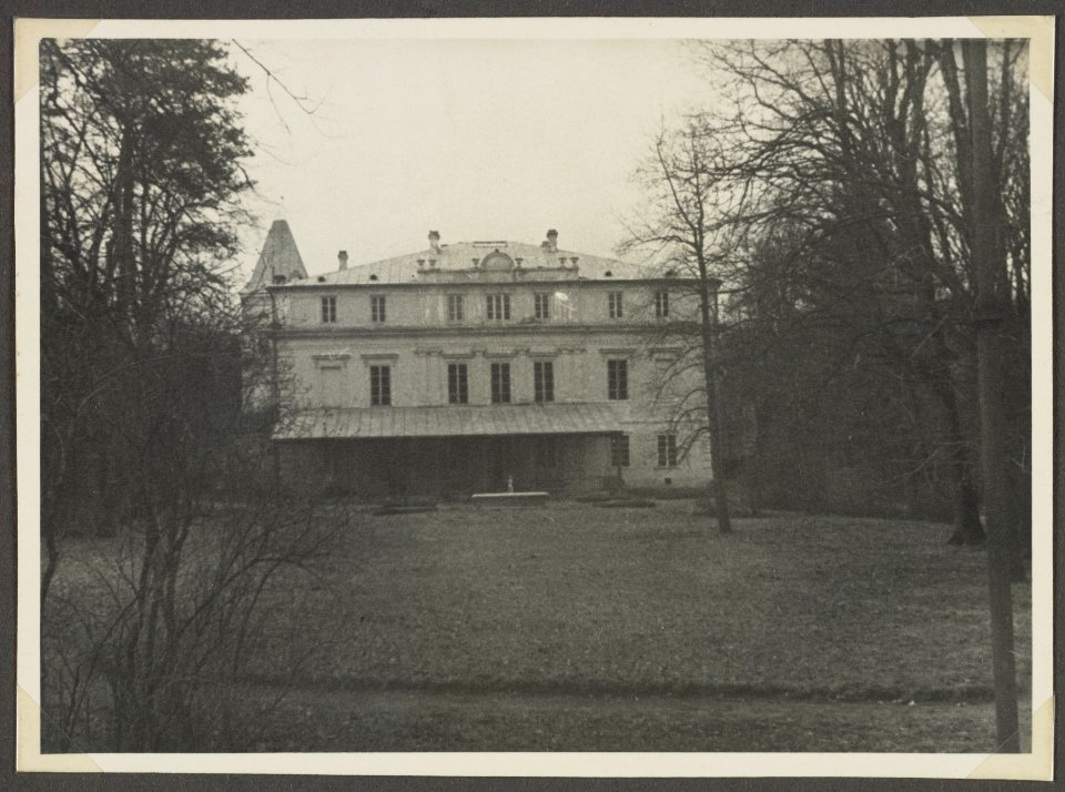 Naleczow, palac Malachowskich. 1937 (76578305)