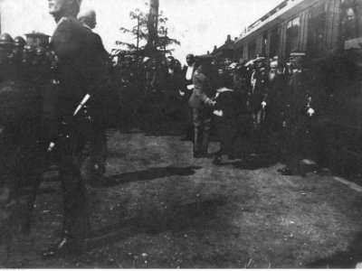 Naczelnik Państwa Józef Piłsudski w Jabłonowie (22-337-1)