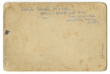 MMŁ, fotografia portret., „U.S.A. Photographie Studios”, I-747-REWERS