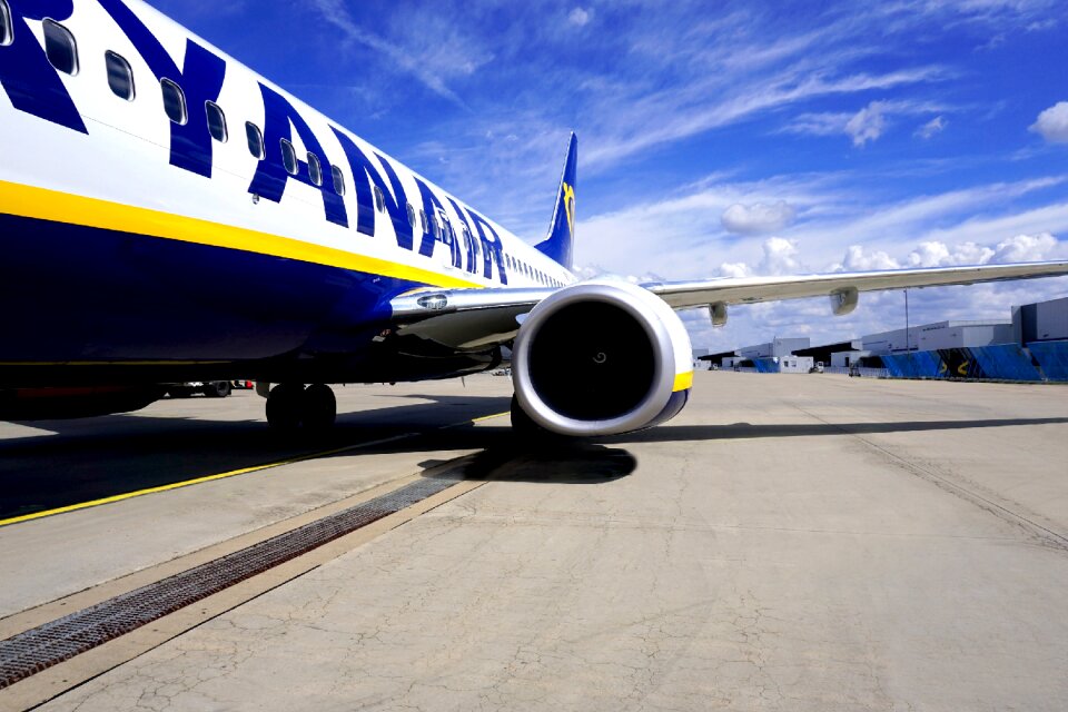 Airport aircraft travel
